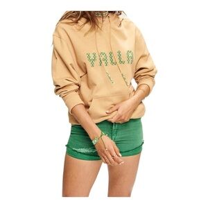 SER.O.YA Jax Hoodie in Croissant NWT